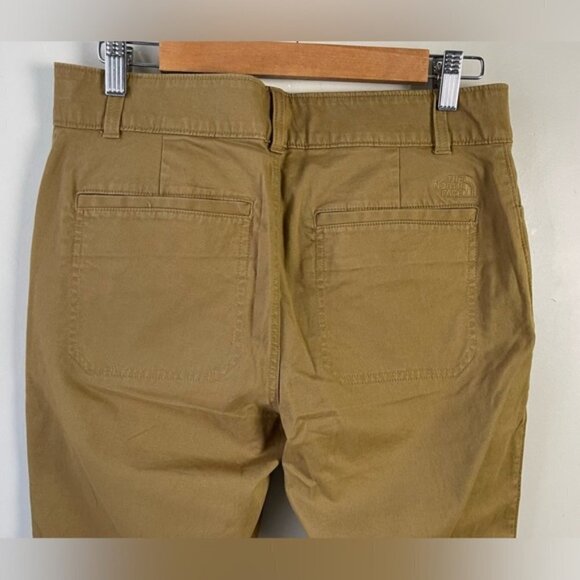 The North Face women’s tan khaki hiking outdoor camping pants size 8 - Picture 4 of 12